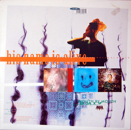 Image of Front Cover of 0125301E: LP - HIS NAME IS ALIVE, Mouth By Mouth (4AD ; CAD 3006, UK 1993, Textured Sleeve, Inner) Strong VG, Sticker Mark On Sleeve, Ring Wear  VG/VG