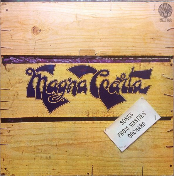 Image of Front Cover of LP - VG/G+ - MAGNA CARTA, Songs From Wasties Orchard (Vertigo; 6360 040, Singapore 1970s Reissue, Die Cut Foldout Sleeve), Light Marks only, Sleeve has spine wear , edge wear and some creasing but is fully intact,  - 0115295C