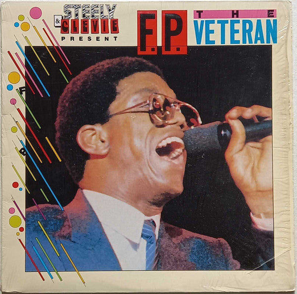 Image of Front Cover of 0115345C: LP - FRANKIE PAUL, The Veteran (VP Records; VP 1180, US 1991) Sleeve in shrink, light marks only.  EX/VG+