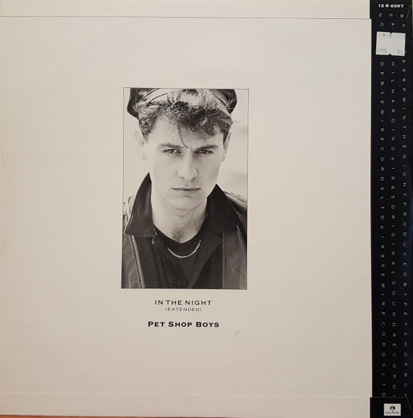 Image of Back Cover of 12" - VG/VG - PET SHOP BOYS, Opportunities (Let's Make Lots Of Money) (Dance Mix) (Parlophone; 12 R 6097, UK 1985, Picture Sleeve, Not Mispressed Version, "Nicks" Runouts), Hairlines, sticker remants, old price sticker, ring wear,  - 3946124S