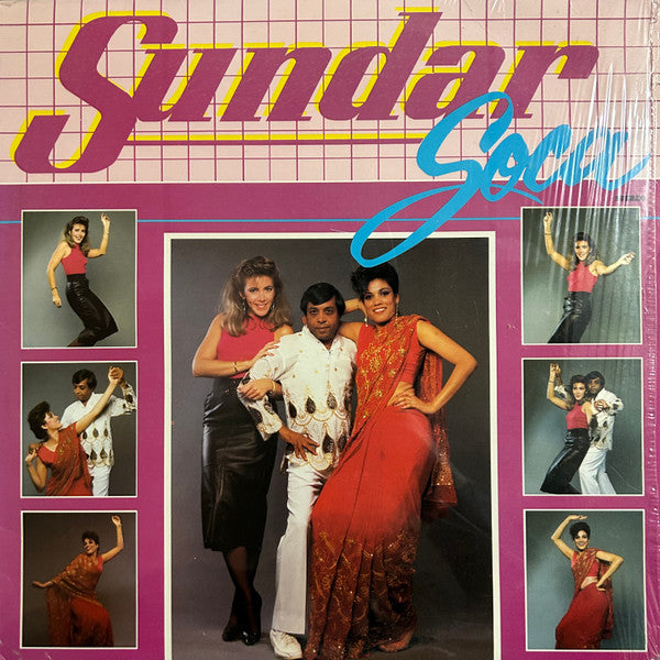Image of Front Cover of LP - EX/VG+ - SUNDAR POPO, Sundar Soca (MS Productions Inc.; MJ 35, US 1986), Sleeve in shrink.,  - 0145140S