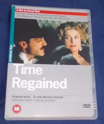 Image of Front Cover of 0115423C: DVD - RAOUL RUIZ, Time Regained (, Europe 1999, DVD Case)   VG+/VG+