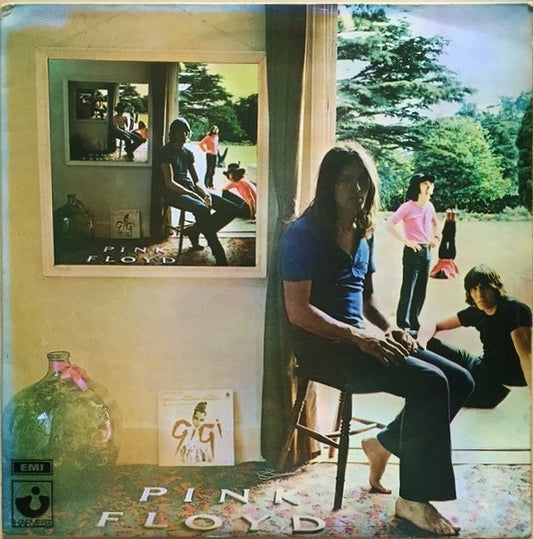 Image of Front Cover of 0115309C: 2xLP - PINK FLOYD, Ummagumma (Harvest; SHDW 1/2, UK 1971 Reissue, Gatefold, 2nd Pressing) Glossy vinyl, Light hairlines, Small patch of sticker damage on back of sleeve, Nice readable spine  VG/VG