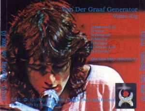 Image of Back Cover of CD - VG+/VG - VAN DER GRAAF GENERATOR, Vision-Erg (Lost Rose; LR03, Italy 1990, Jewel Case), Light marks, plays fine,  - 0135172E