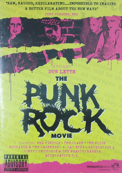 Image of Front Cover of 0135190E: DVD - VARIOUS, The Punk Rock Movie (FremantleMedia; FHED2243, UK 2008)   M/M