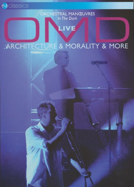 Image of Front Cover of 0135191E: DVD - ORCHESTRAL MANOEUVRES IN THE DARK, OMD Live (Architecture & Morality & More) (EV Classics; EVDVD127, Europe 2012)   VG+/VG+