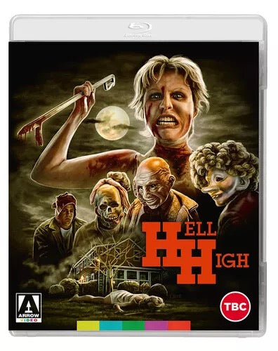 Image of Front Cover of 0135195E: Blu-ray - CHRISTOPHER STRYKER, Hell High (Arrow Video; FCD2252, UK , Slipcase)   VG+/VG+