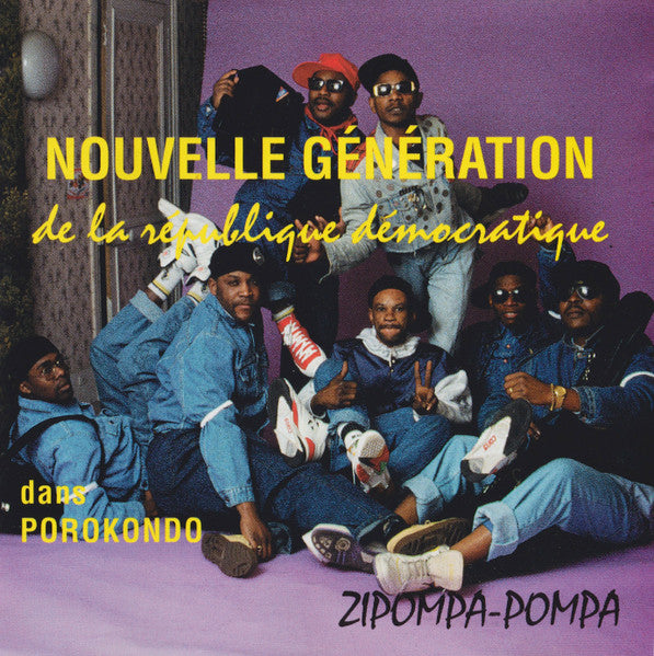Image of Front Cover of 0135241E: CD - NOUVELLE GENERATION DE LA REPUBLIQUE DEMOCRATIQUE DU CONGO, Dans Porokondo Zipompa-Pompa (Gina Kiaku Production; GK 2812 56, France , Jewel Case, Inner)   EX/EX