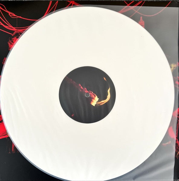 Image of Label Cover of 2xLP - VG+/VG+ - QUEENS OF THE STONE AGE, In Times New Roman... (Matador; OLE1947LPE2, UK 2023, Gatefold, 2 Inserts, White Vinyl), Stickered Sleeve,  - 0215040C