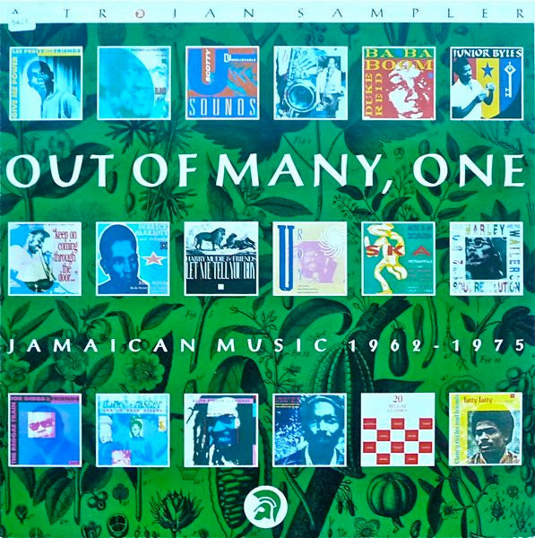 Image of Front Cover of LP - VG/VG - VARIOUS ARTISTS, Out Of Many, One - Jamaican Music 1962-1975 (Trojan Records; TRS 1, UK 1988), ,  - 2516157C