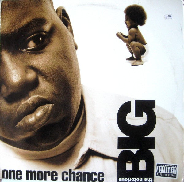 Image of Front Cover of 12" - G+/G+ - THE NOTORIOUS BIG, One More Chance (Bad Boy Entertainment; 78612-79032-1, US 1995, Picture Sleeve), Scuffs and marks across each side. Sleeve is marked and creased/,  - 3516232C