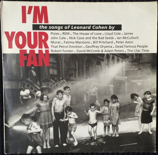 Image of Front Cover of 0225094E: 2xLP - VARIOUS, I'm Your Fan: The Songs Of Leonard Cohen By... (EastWest; WX444, Europe 1991)   VG+/VG+