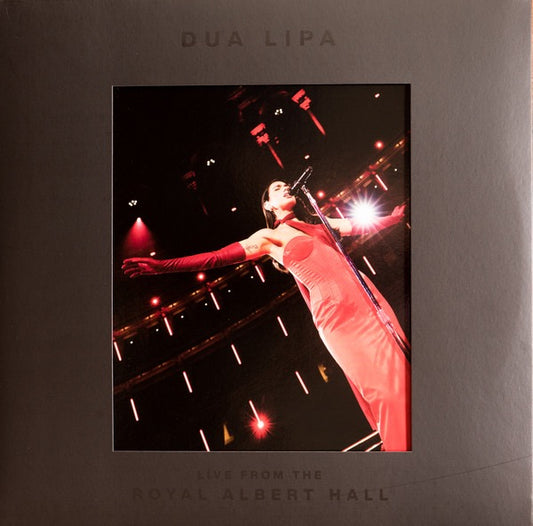 Image of Front Cover of 0235084E: 2xLP - DUA LIPA, Live From The Royal Albert Hall (Warner Records; 5021732410863, Europe 2024, Die Cut Sleeve, Booklet)   NEW/NEW