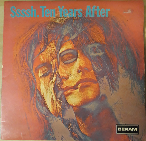 Image of Front Cover of LP - G+/VG - TEN YEARS AFTER, Ssssh. (Deram; SML 1052, UK 1972), Strong VG, Lightest of marks, Sleeve has a removed sticker that has left light residue, Otherwise VG. Labels have TV Gram Library stickers and stamp,  - 0245071S