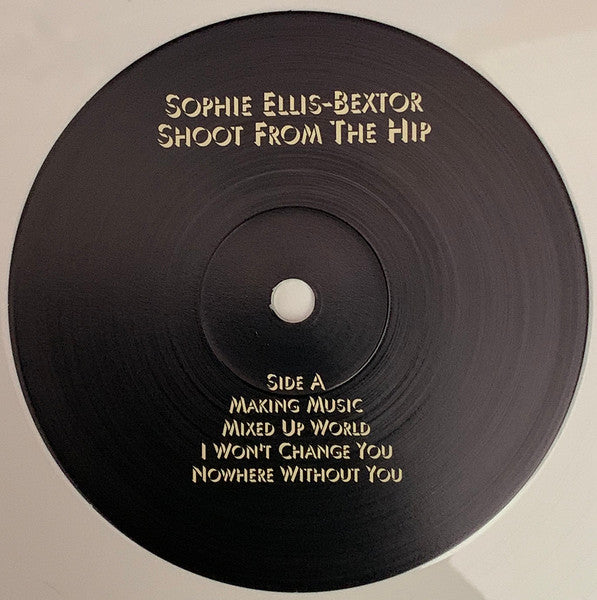 Image of Label Cover of 0225249E: 2xLP - SOPHIE ELLIS-BEXTOR, Shoot From The Hip (Plastic Pop Records; PPR0002, UK 2021 Reissue, Gatefold, 2 Inners, White Vinyl) Crease In Spine  VG+/EX