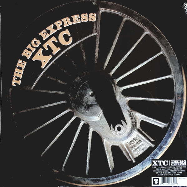 Image of Front Cover of 0245093S: LP - XTC, The Big Express (Ape House; APELP107, UK 2022 Reissue, Gatefold, Inner, 200g) Light edge wear and creasing. Shiny clean disc.  VG/VG+