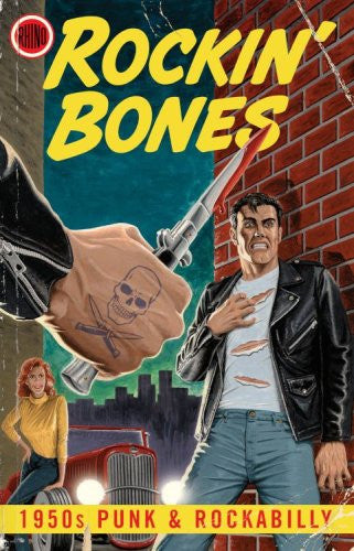 Image of Front Cover of 0255052S: 4xCD - VARIOUS, Rockin' Bones: 1950s Punk & Rockabilly (Rhino Records; R2 73346, US 2006)   VG/VG