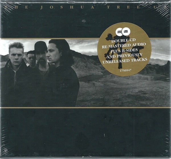 Image of Front Cover of 4915246C: 2xCD - U2, The Joshua Tree (Mercury Music Group; 1750947, UK & Europe 2007 Reissue, Book Sleeve In Slipcase)   VG+/VG