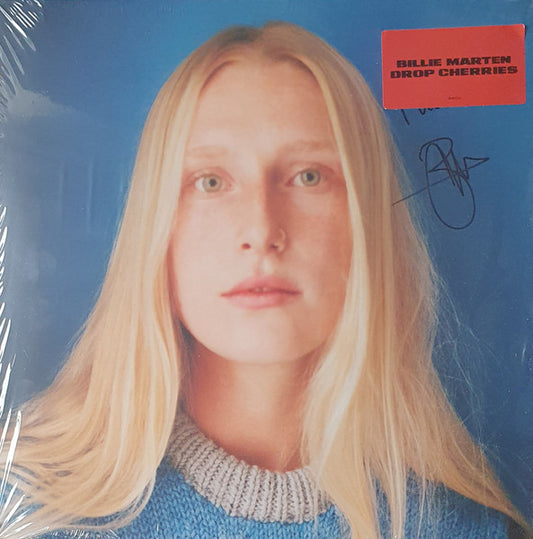Image of Front Cover of LP - EX/VG+ - BILLIE MARTEN, Drop Cherries (Fiction Records; BMDCH3, UK & Europe 2023, Inner), Storage marks. Seal opened instore, still in hype stickered shrinkwrap.,  - 3226299E