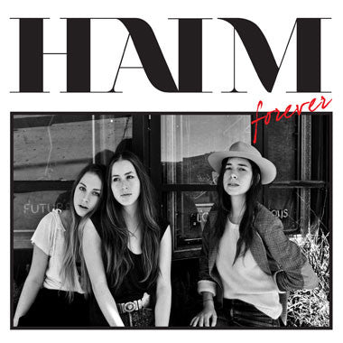 Image of Front Cover of 0225465E: 10" - HAIM, Forever (National Anthem; ANTHEM009, UK 2013 Reissue, Red vinyl)   VG+/VG+