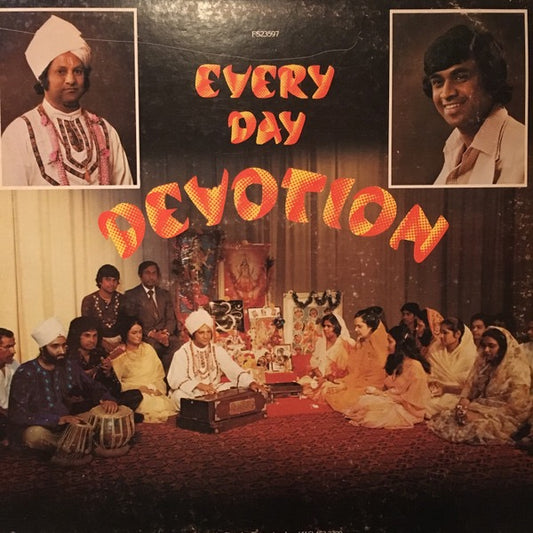 Image of Front Cover of 0315043C: LP - BHASKAR SHARMA, Every Day Devotion (Fantasy Sound; FS23597, Canada 1980, Pasteback Sleeve) Nice copy. Just some light edge wear to sleeve. Rare!  VG/VG+