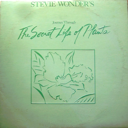 Image of Front Cover of LP - VG/VG - STEVIE WONDER, Stevie Wonder's Journey Through The Secret Life Of Plants (Tamla; T13-371C2, US 1979, Triple Gatefold), Cut-out (Notched). Storage marks to disc.,  - 2516489C