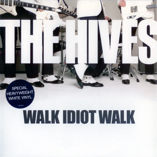 Image of Front Cover of 7" - VG/VG+ - THE HIVES, Walk Idiot Walk (Polydor; 9867039, UK 2004, Picture Sleeve, White Vinyl), Very light crease to rear of sleeve,  - 3516102C