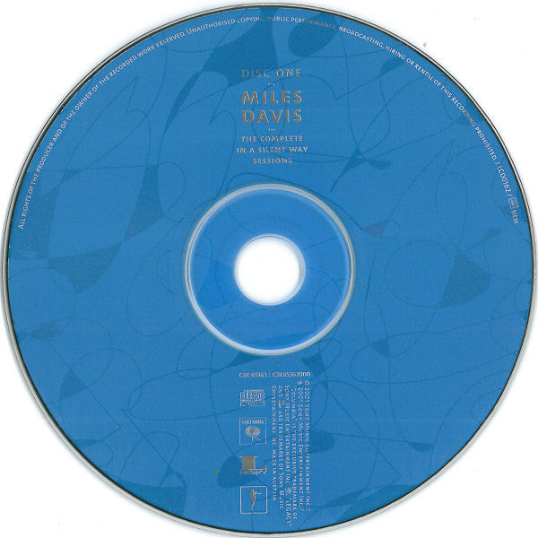 Image of Label Cover of 3xCD - VG+/VG+ - MILES DAVIS, The Complete In A Silent Way Sessions (Columbia; C3K 65362, Europe 2001, Box Set), ,  - 2836042E