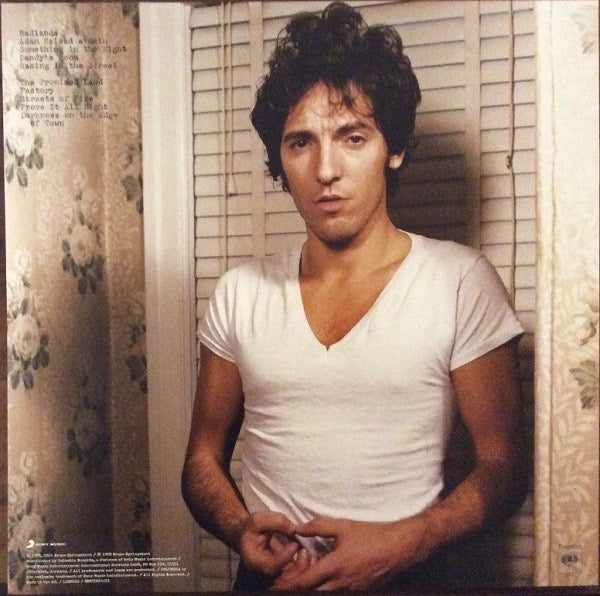 Image of Back Cover of LP - NEW/NEW - BRUCE SPRINGSTEEN, Darkness On The Edge Of Town (Columbia; JC 35318, Europe 2020 Reissue, Inner & Insert), ,  - 2836099E