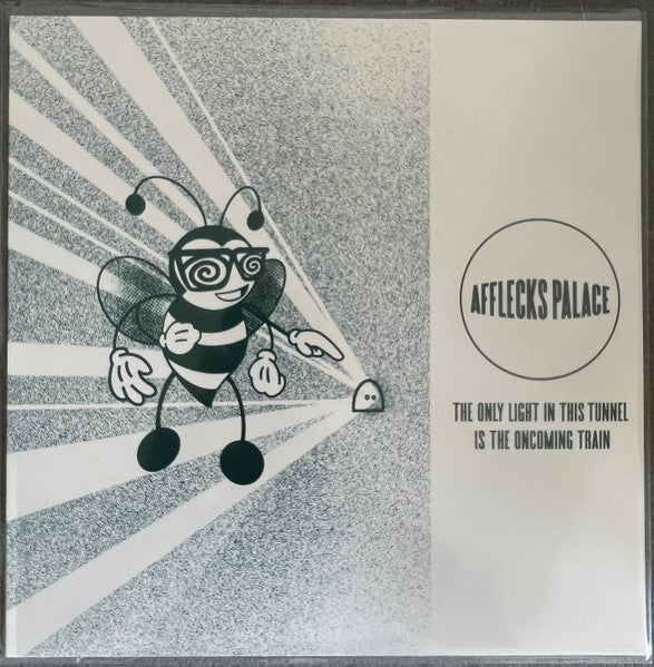 Image of Front Cover of 0315015C: LP - AFFLECKS PALACE, The Only Light In This Tunnel Is The Oncoming Train (Spirit of Spike Island Records; LPSOSI18IE, UK & Ireland 2023, Green Vinyl, Limited Edition of 750)   VG+/VG+