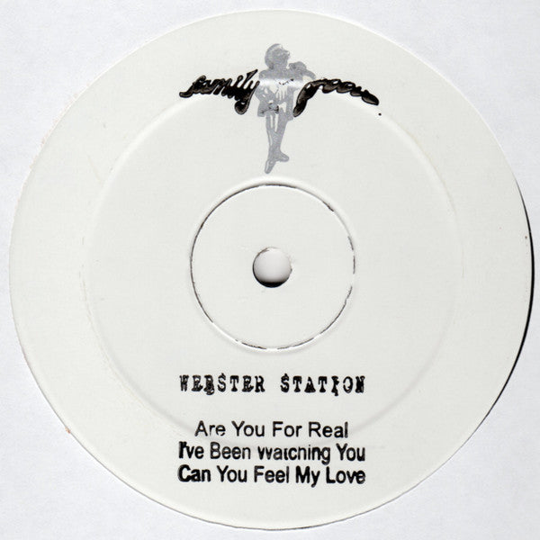 Image of Front Cover of 0345111S: LP - WEBSTER STATION, Are You For Real (Family Groove Records; FG-SP4, US 2016)   /VG+