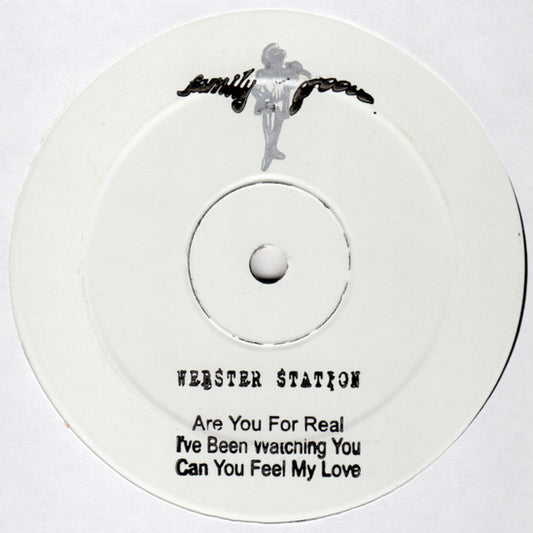 Image of Front Cover of 0345111S: LP - WEBSTER STATION, Are You For Real (Family Groove Records; FG-SP4, US 2016)   /VG+