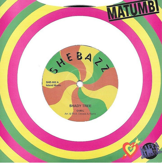 Image of Front Cover of 0325151E: 7" - O-W-L, Shady Tree (Shebazz; none, UK 2016 Reissue, Company Sleeve)   EX/EX