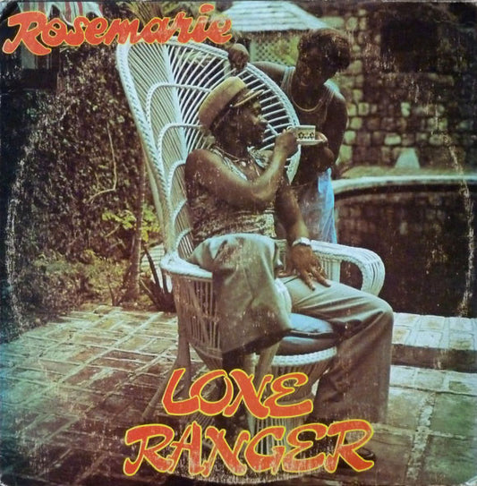 Image of Front Cover of 0325156E: LP - LONE RANGER, Rosemarie (Black Joy; DH LP 2002, UK 1981) Lots of marks. Plays above grade. Riingwear on sleeve.  VG/G+