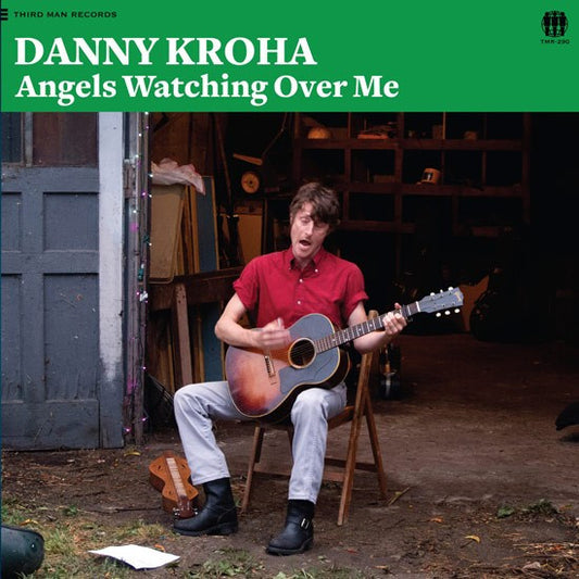 Image of Front Cover of 0315243C: LP - DANNY KROHA, Angels Watching Over Me (Third Man Records; TMR-290, US 2015) Opened Instore  EX/EX