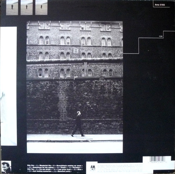 Image of Back Cover of LP - VG/VG - BLACK, Wonderful Life (A&M Records; AMA 5165, UK 1987, Inner), ,  - 3816294C