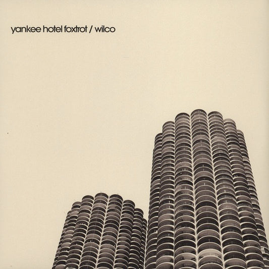 Image of Front Cover of 4314228C: 2xLP - WILCO, Yankee Hotel Foxtrot (Nonesuch; 7559-79669-1, US 2002, Gatefold, Inners) Strong VG. Sleeve faded on front cover along spine.  VG+/VG