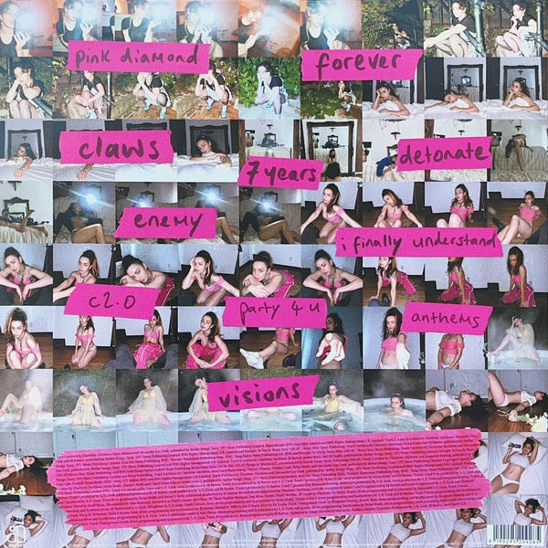 Image of Back Cover of LP - NEW/NEW - CHARLI XCX, How I m Feeling Now (Asylum Records; 0190295209285, UK & US 2022 Reissue, Gatefold, Black Inner, Clear Vinyl), ,  - 0156136S