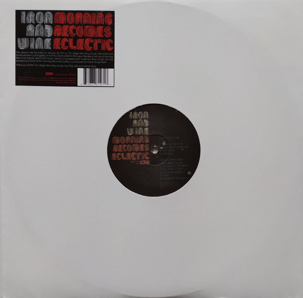 Image of Front Cover of 0345425S: 12" - IRON AND WINE, Morning Becomes Electric (4AD; BAD3147, Europe 2011) Strong VG+  VG+/VG+