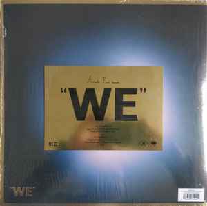 Image of Back Cover of LP - VG/VG+ - ARCADE FIRE, We (Columbia; 19439971281, Europe 2022, Embossed Gatefold Sleeve, Inner, Poster, Brown Marbled Vinyl), Edge wear. Light creasing on poster.,  - 3646397S