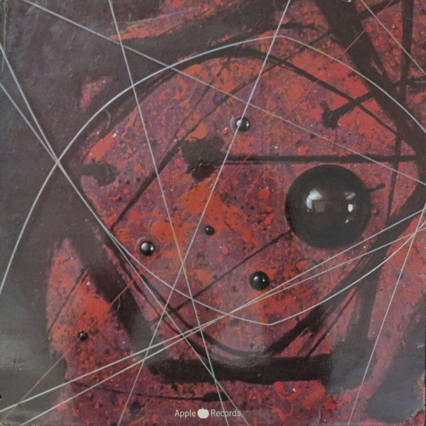 Image of Back Cover of LP - G+/G+ - MJQ, Space (Apple Records; SAPCOR 10, UK 1973 Reissue, Gatefold, Company Inner), sleeve is very worn around edges. vinyl has lots of light marks but is strong G+. ,  - 0425047E