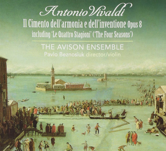 Image of Front Cover of 2xCD - VG+/VG+ - THE AVISON ENSEMBLE, ANTONIO VIVALDI, PAVLO BEZNOSIUK, Vivaldi: Il Cimento Del'armonia E Dell'inventione, Op. 8 (Including 'The Four Seasons') (Linn Records; CKD 365, Europe 2011, Double Digipak, SACD), ,  - 0435022E