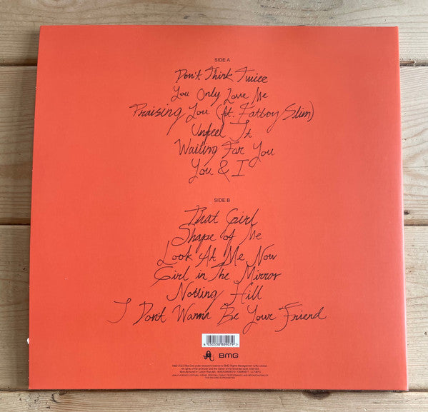 Image of Back Cover of LP - VG/VG+ - RITA ORA, You & I (BMG; 538889071, Worldwide 2023, Gatefold, Orange vinyl), Corner Crease,  - 4046090S