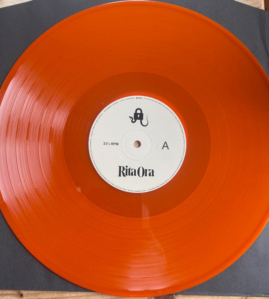 Image of Label Cover of LP - VG/VG+ - RITA ORA, You & I (BMG; 538889071, Worldwide 2023, Gatefold, Orange vinyl), Corner Crease,  - 4046090S
