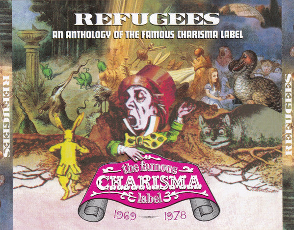 Image of Front Cover of 3935031E: 3xCD - VARIOUS, Refugees (A Charisma Records Anthology 1969-1978) (EMI; 00946 370638 2 8, UK & Europe 2009, Double CD Case, Booklet)   VG+/VG+