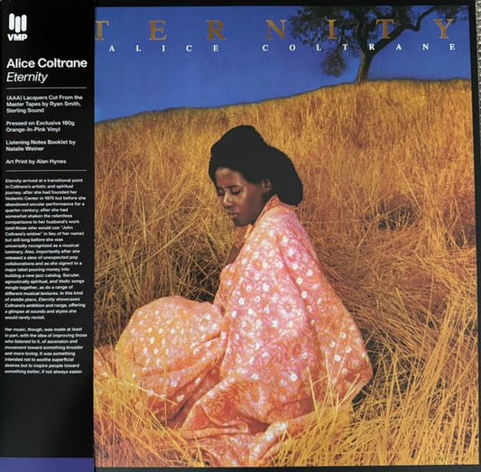 Image of Front Cover of LP - NEW/NEW - ALICE COLTRANE, Eternity (Warner Records; RCV1 726262, US 2024 Reissue, Booklet, Poster, Orange-in-Pink Vinyl), ,  - 2316274C