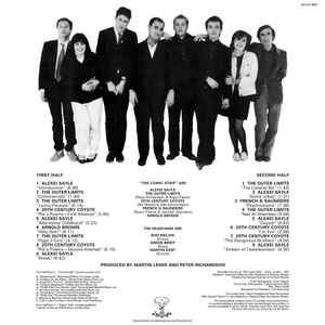 Image of Back Cover of LP - VG/VG+ - THE COMIC STRIP, The Comic Strip (Springtime; HA HA 6001, UK 1981, Warning Stickered Gatefold Sleeve, Black Inner), ,  - 2616296C