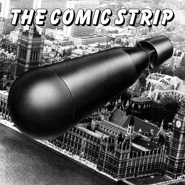 Image of Front Cover of LP - VG/VG+ - THE COMIC STRIP, The Comic Strip (Springtime; HA HA 6001, UK 1981, Warning Stickered Gatefold Sleeve, Black Inner), ,  - 2616296C