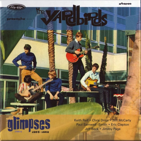 Image of Front Cover of 5xCD - VG/EX - THE YARDBIRDS, Glimpses 1963-1968 (Easy Action Recordings Ltd.; EARS035, UK 2011, Box Set, 5 Inners, Includes 7", Booklet and Postcards ), Internal Card CD Tray Has Two Torn Corners,  - 3816419C