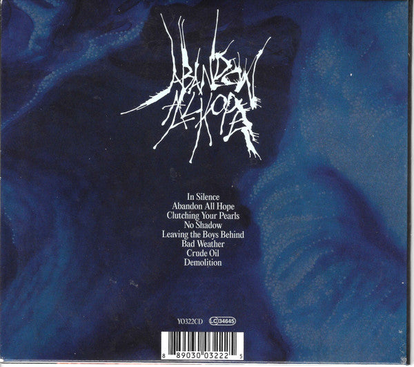 Image of Back Cover of 0435186E: CD - ETHAN P. FLYNN, Abandon All Hope (Young; YO322CD, UK & Ireland 2023, Gatefold, Insert)   EX/EX